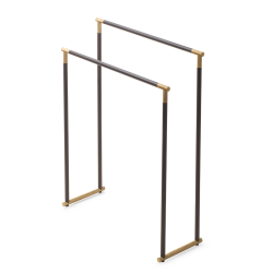 Porte-serviette bronze / or...