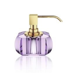 Distributeur de savon violet/or KR SSP