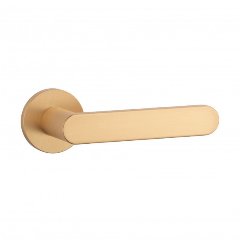 Poignée de porte Aprile AS ALORA R 7S KG finition doré
