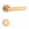 Poignée de porte Aprile AS ALORA R 7S KG finition doré