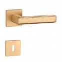 Poignée de porte Aprile AS RAFLESIA Q 7S KG finition doré