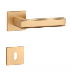 Poignée de porte Aprile AS RAFLESIA Q 7S KG finition doré