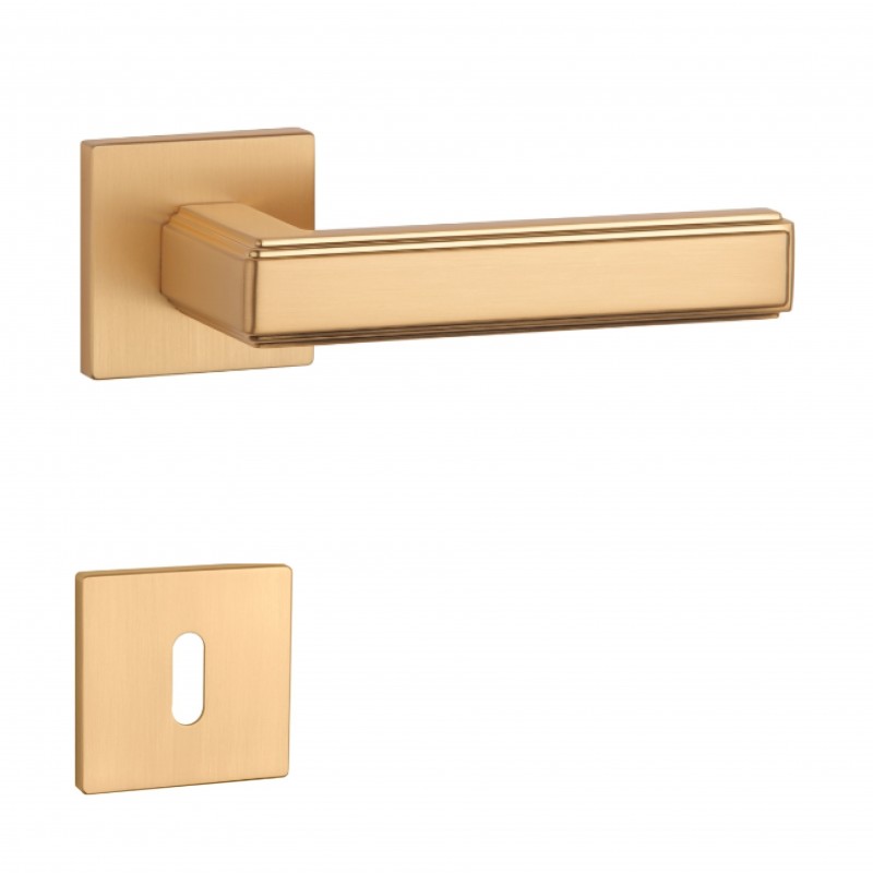 Poignée de porte Aprile AS RAFLESIA Q 7S KG finition doré