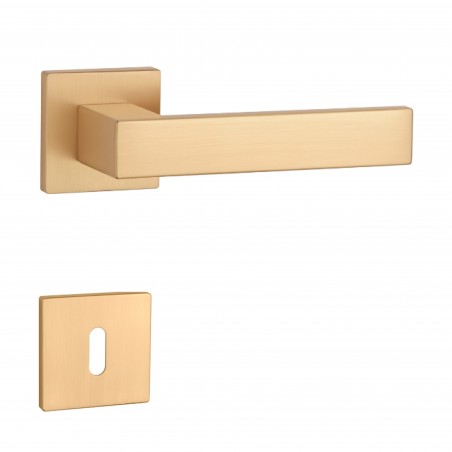 Poignée de porte Aprile AS PINA Q 7S KG finition doré