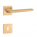 Poignée de porte Aprile AS LUNARIA Q 7S KG finition doré