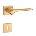 Poignée de porte Aprile AS BERGENIA R 7S KG finition doré