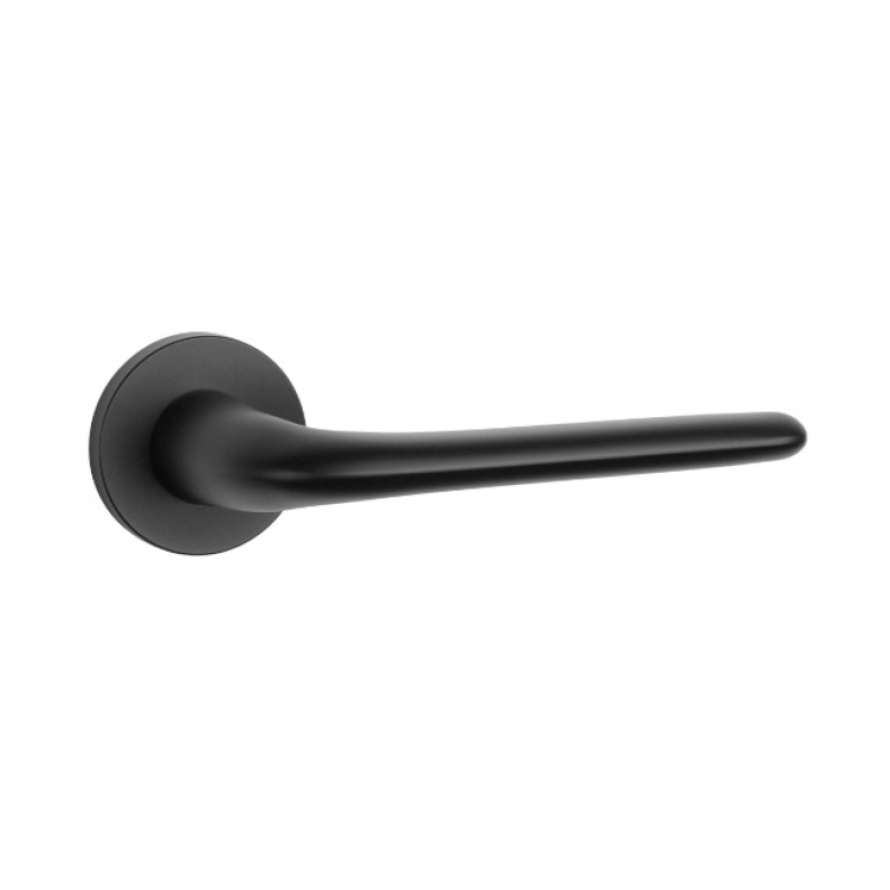 Poignée de porte Aprile AS AZALIA R 7S BK finition noir