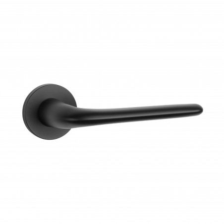 Poignée de porte Aprile AS AZALIA R 7S BK finition noir