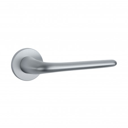 Poignée de porte Aprile AS AZALIA R 7S SC finition chrome satiné