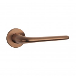 Poignée de porte Aprile AS AZALIA R 7S PN PVD finition cuivre