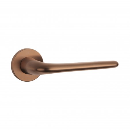 Poignée de porte Aprile AS AZALIA R 7S PN PVD finition cuivre