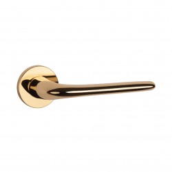 Poignée de porte Aprile AS AZALIA R 7S LG finition doré
