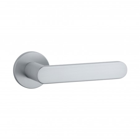 Poignée de porte Aprile AS ALORA R 7S SC finition chrome satiné