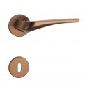 Poignée de porte Aprile AS DALIA R 7S PN PVD finition cuivre