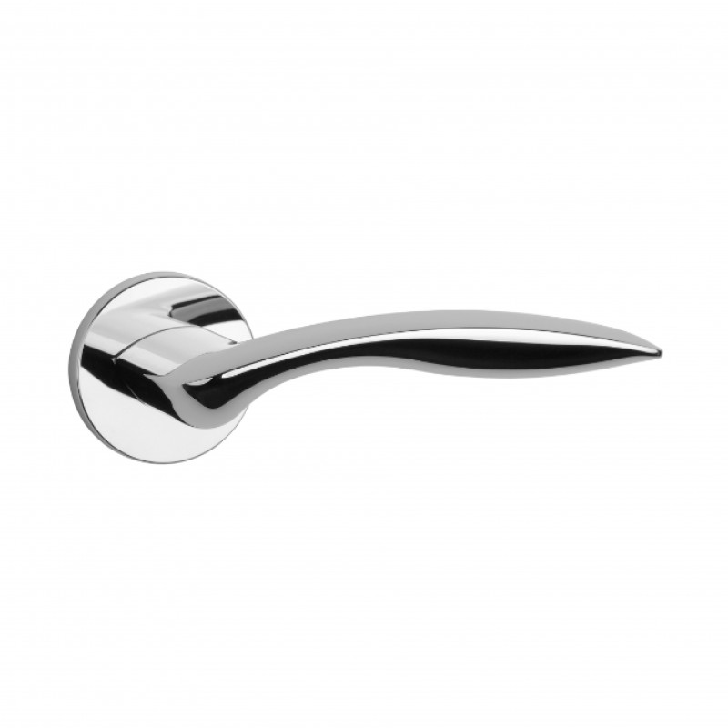 Poignée de porte Aprile AS ROBINIA R 7S LC finition chrome