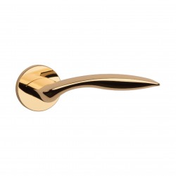 Poignée de porte Aprile AS ROBINIAR 7S LG finition doré