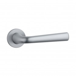 Poignée de porte Aprile AS TULIPA R 7S SC finition chrome satiné