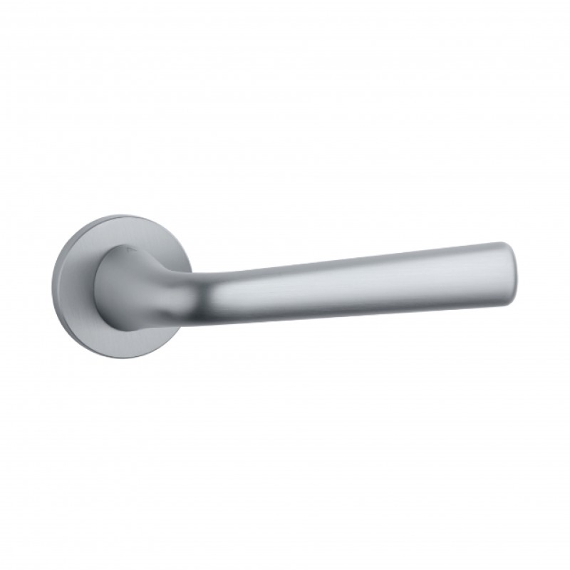 Poignée de porte Aprile AS TULIPA R 7S SC finition chrome satiné