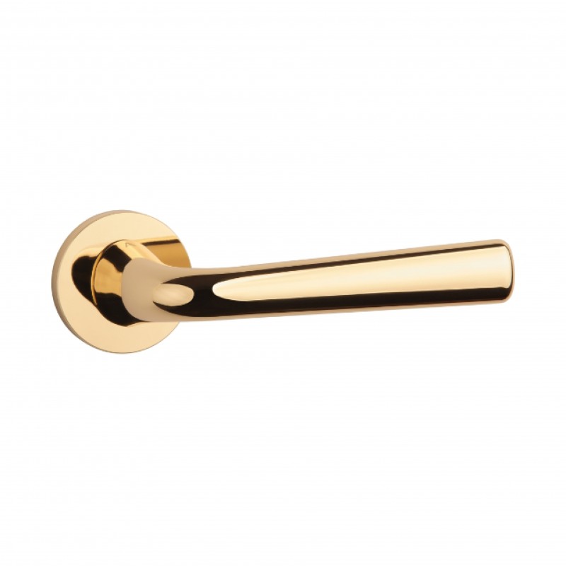 Poignée de porte Aprile AS TULIPA R 7S LG finition doré