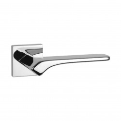 Poignée de porte Aprile AS BERGENIA R 7S LC finition chrome