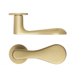 Deurklink Dnd DP40 PVD-SG goud uitvoering