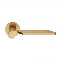 Poignée de porte Dnd LE40 PVD-SG finition doré