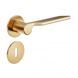 Deurklink Dnd LE40 PVD-SG goud uitvoering