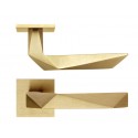 Poignée de porte Dnd LU41 PVD-SG finition doré