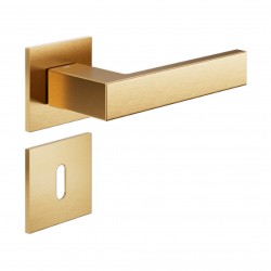 Poignée de porte Dnd ED41 PVD-SG finition doré