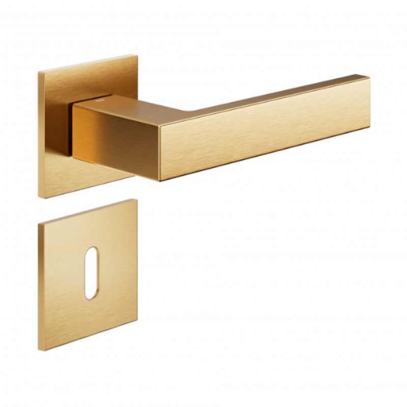 Deurklink Dnd ED41 PVD-SG goud uitvoering