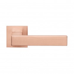 Poignée de porte Dnd ED41-PVD-SCB finition cuivre