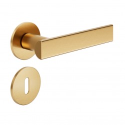 Deurklink Dnd AK40-PVD-SG goud uitvoering