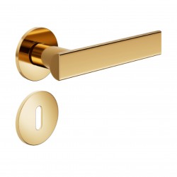 Deurklink Dnd AK40-PVD-BG goud uitvoering