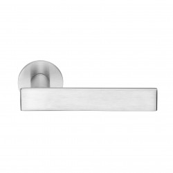 Poignée de porte Dnd AK40-OCS finition chrome satiné
