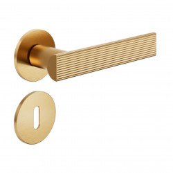 Deurklink Dnd AE40-PVD-SG goud uitvoering