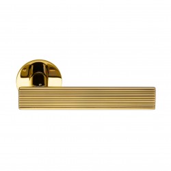 Poignée de porte Dnd AE40-PVD-BG finition doré