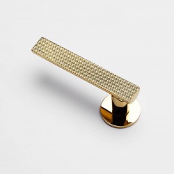 Poignée de porte Dnd AB40-PVD-BG finition doré