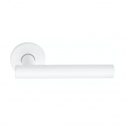 Poignée de porte blanche FORMANI LBVII-19 BM