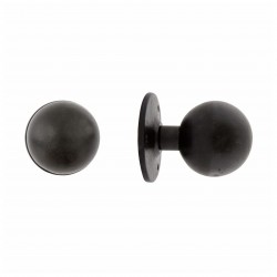 Bouton de porte Dauby 11760 finition noir
