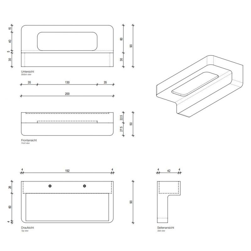 FORM 20 LED / blanc mat