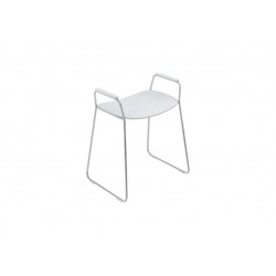 Tabouret de douche blanc...