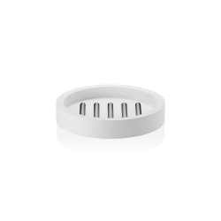 STONE STS blanc - inox brossé - Decor Walther