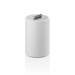 STONE DMD L blanc - inox brossé - Decor Walther