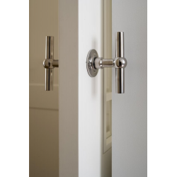 Poignée de porte Formani FOFVT85/40 IP finition inox poli