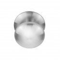 Bouton de porte Formani LB80V IN finition inox brossé