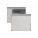 Bouton de porte Formani LSQ60V IN finition inox brossé