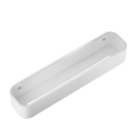STONE DCT45 blanc - inox brossé - Decor Walther