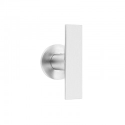 Bouton de porte Formani PBA200V IN finition inox brossé