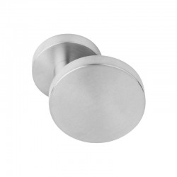 Bouton de porte Formani LB702V IN finition inox brossé