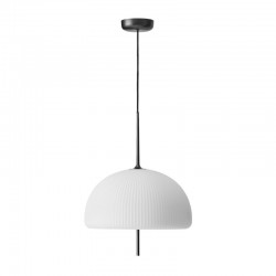 Hanglamp van geblazen glas...